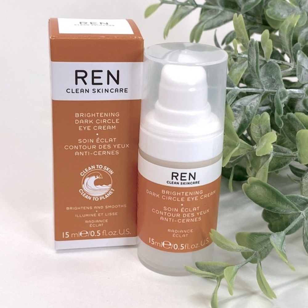 Ren clean skincare - radiance brightening dark circle eye cream NEW!